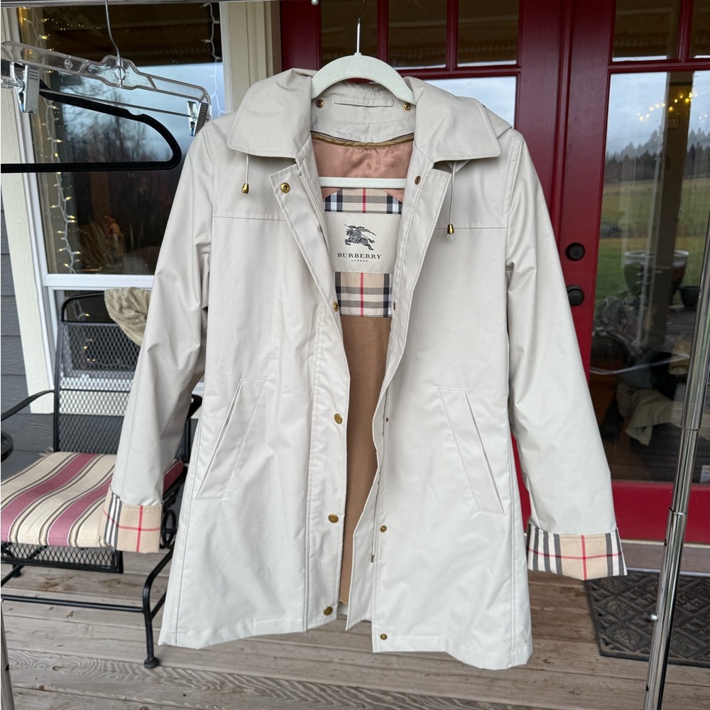 Burberry Women's Tan Trench Coat